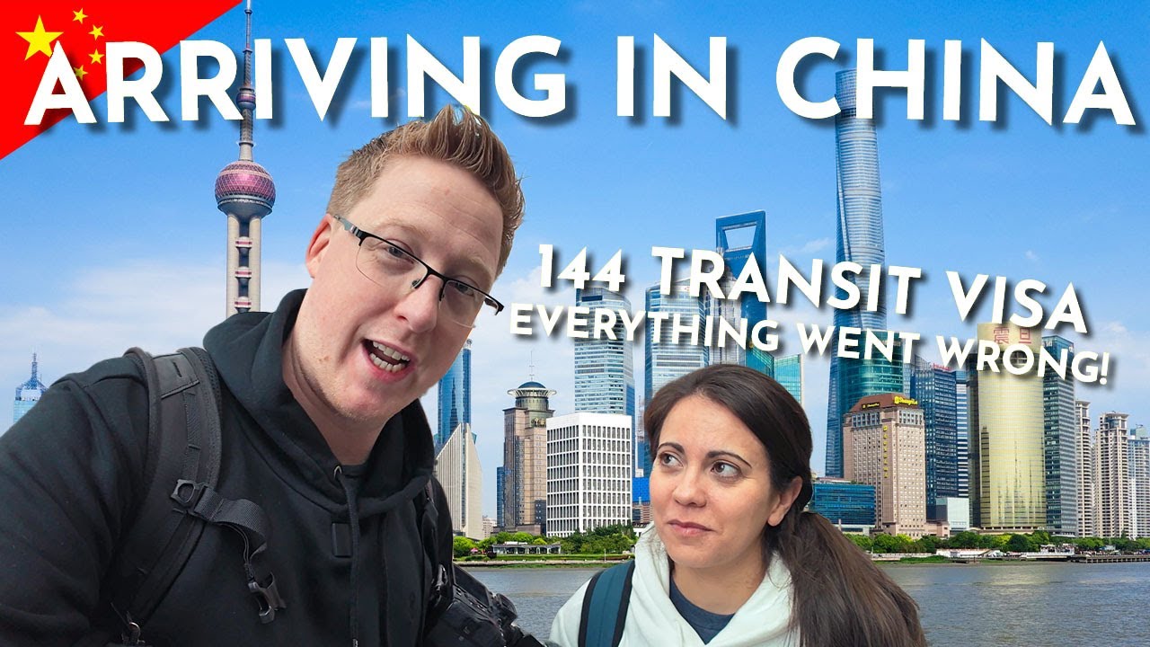 Our STRESSFUL Travel Day to CHINA (first time in Shanghai 🇨🇳) - YouTube