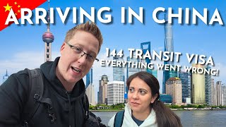 Our STRESSFUL Travel Day to CHINA (first time in Shanghai 🇨🇳)