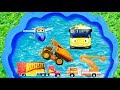 Tayo Bus , Airplane, School bus, Police Car, Excavator, Video for kids learn Construction Vehicle