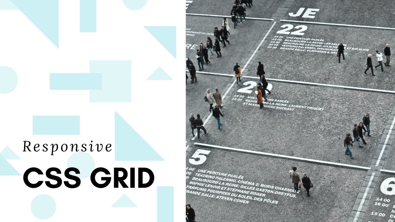 Responsive CSS Grid - YouTube