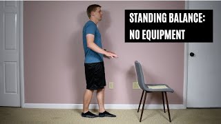 Balance Exercises at Home No Equipment