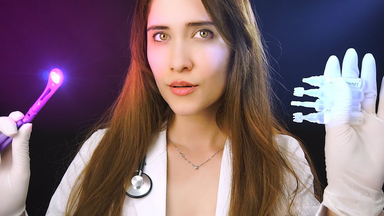 ASMR | Cranial nerve examination and medical visit | Asmr with Sasha asmr just talking