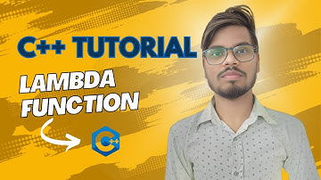 Lambda Function In C++ | For Beginners In C++