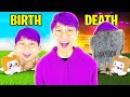BIRTH TO DEATH OF LANKYBOX! (FUNNIEST LIFE SIMULATOR GAMES EVER!)