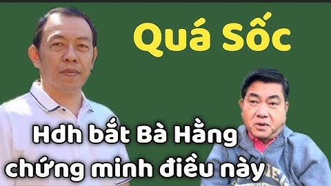 BÀ HẰNG THUA: hdh dùng luật Texas hóa giải biến bại thành thắng | Products Nhành Trúc 268