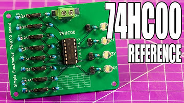 74HC00 | Quad Dual Input NAND Logic Chip | Reference Series