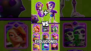 ROMPEMUROS y BOMBARDERO EVOLUCIONADO vs TODAS LAS EVOLUCIONES | #clashroyale