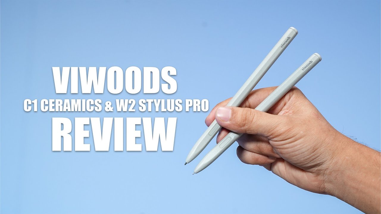 Viwoods C1 Ceramics & W2 Stylus Pro Review - Best Stylus You Can Buy