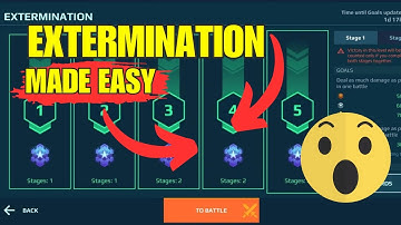 EXTERMINATION LEVEL 4 EASY MODE!!! PERFECT SETUP IN WAR ROBOTS WALKTHROUGH