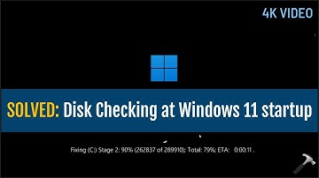 Solved: Stop disk checking at Windows 11 startup!