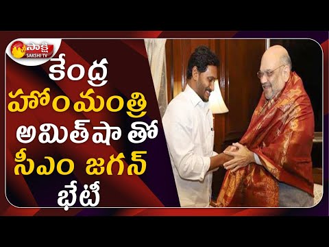 CM YS Jagan meets union minister Amit Shah in Delhi | Sakshi TV