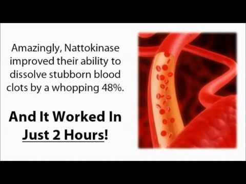 What are the benefits of taking nattokinase to reduce blood clots?