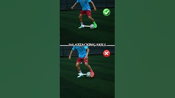 1v1 ATTACKING SKILL ⚽️.#football #footballskills #soccer #attacking #shorts