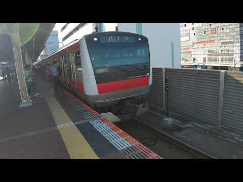 京葉線　各駅停車蘇我行き　E233系5000番台ケヨF52編成　海浜幕張駅にて