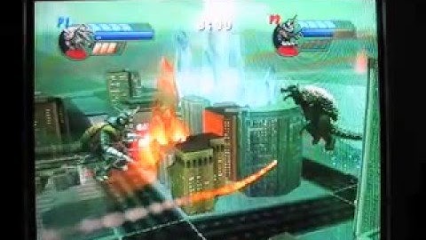 Lets Play Godzilla Unleashed (Wii) Anguirus vs. Megalon