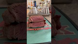 Great Medium Beef Ribeye Steak From Grill