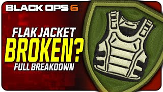 Is Flak Jacket Broken in Black Ops 6?