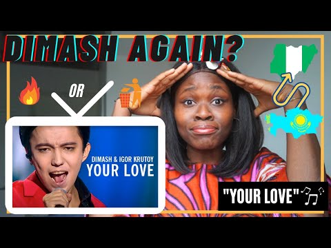 Nigerian Reacts to Dimash "Your Love" for the FIRST TIME| ANOTHER SHOCKER? 🌝 | ALTO-TENOR Singer🤔