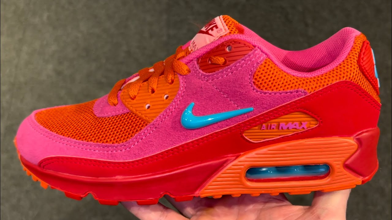air max 90 pink orange