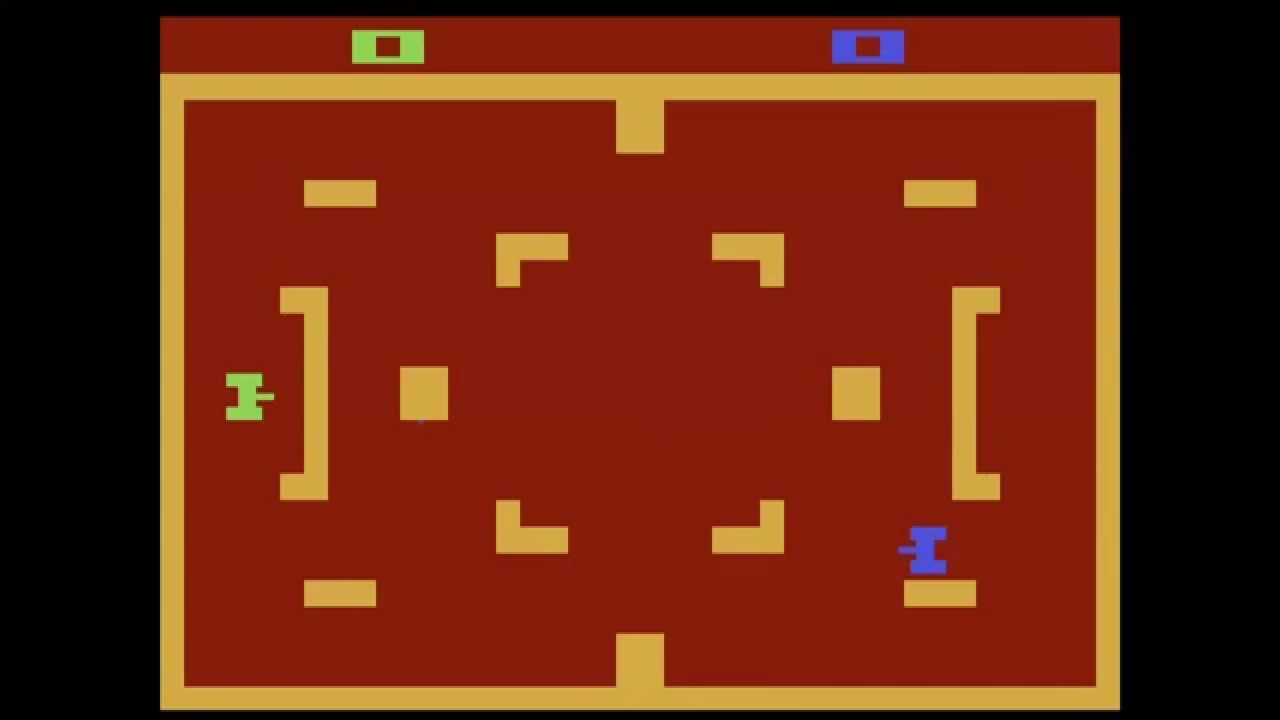  Update  Combat - (1977) - Atari 2600 - WIN! HD