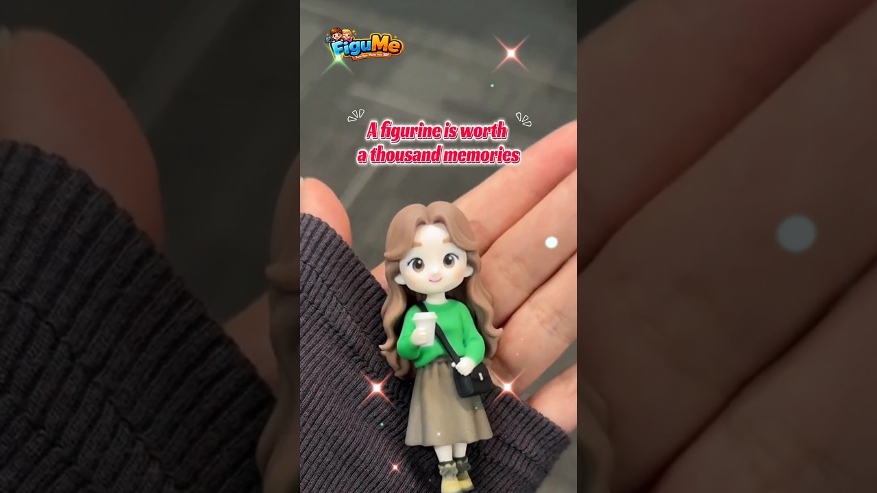 A picture is worth a thousand words, but a figurine is worth a thousand memories. 3D by Figume