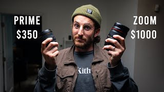 ZOOM VS PRIME? Quick Guide On Choosing The Right Lens (tutorial begins at 3:12)