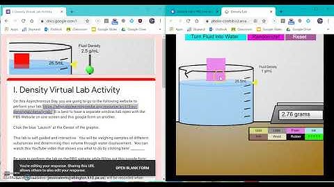 Density Virtual Lab Activity - PBS Learning Media