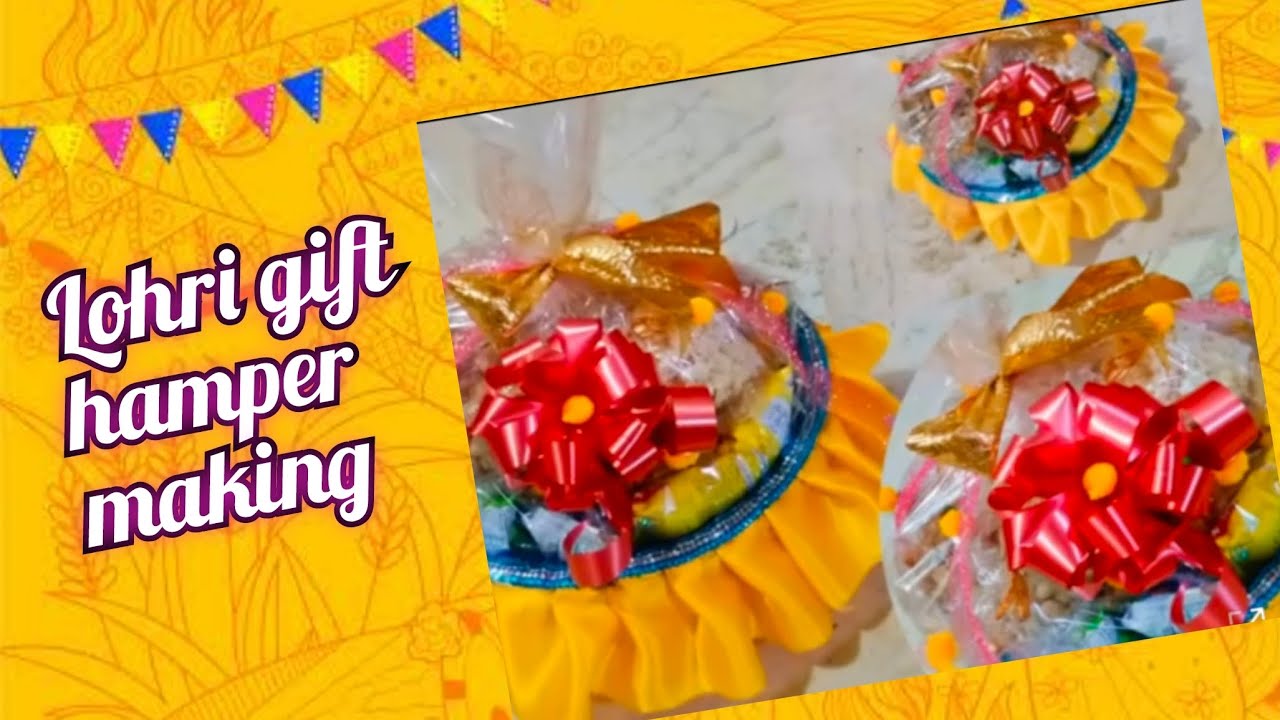 🥰Lohri gift hamper making l happy lohri l how to make lohri gift packaging l Lohri festival l gift