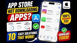 App Store Not Downloading Apps on iPhone Fix Waiting & Loading Problem (2026)