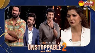 Unstoppable with NBK S2 | Prabhas, Gopichand | Varalakshmi Sarath kumar @SakshiTVET