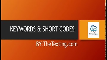 KEYWORDS & SHORT CODES