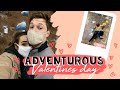 ADVENTUROUS VALENTINES DAY WITH MY BOYFRIEND | healthy protein pancakes &amp; rock climbing!!!!