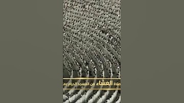 صلاة العشاء من رحاب المسجد الحرام الشّيخ بدر محمد التركي سورة النازعات يوم الخميس٧ ربيع الآخر ١٤٤٦هـ