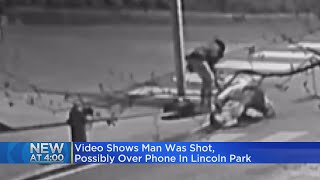 Video shows robbery in which man was shot, critically wounded in Lincoln Park