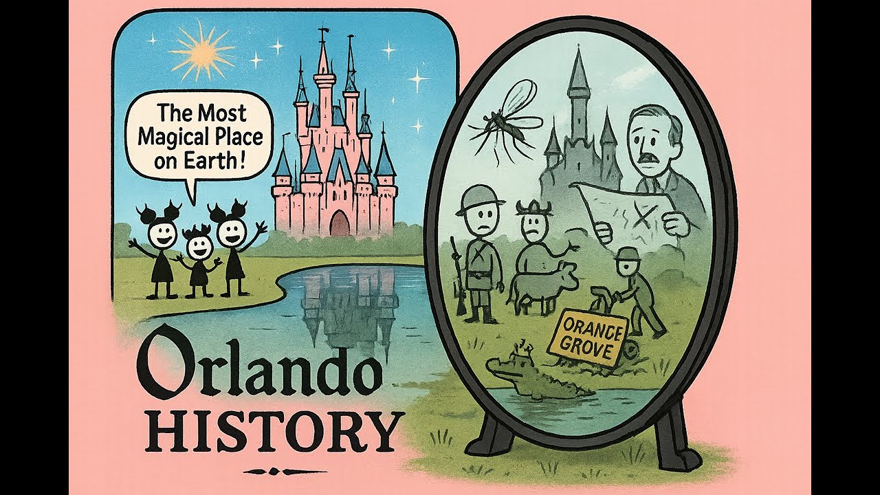 Orlando History 🌴 From Citrus Groves to Theme Park Capital | History Love