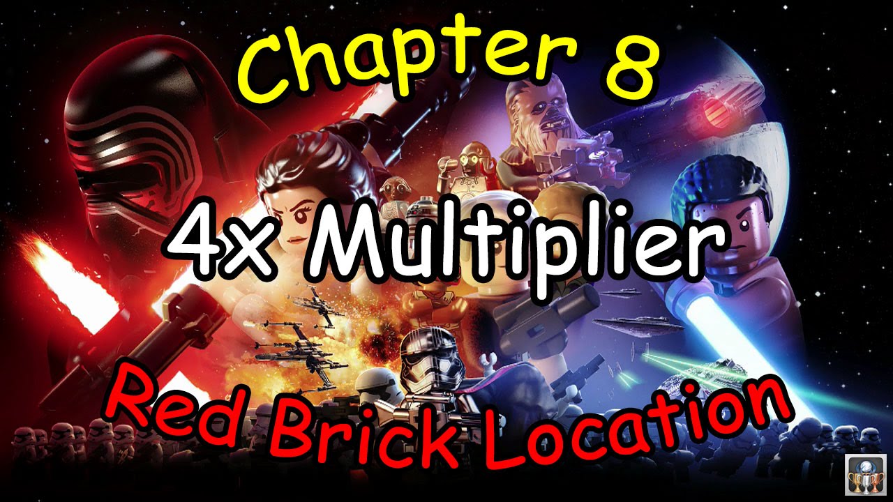 LEGO Star Wars - "4x Multiplier" Red Brick Location - Chapter 8