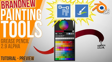Vertex Color and Tint? -  Grease Pencil Tool Update | Blender 2.9 ALPHA | Tutorial