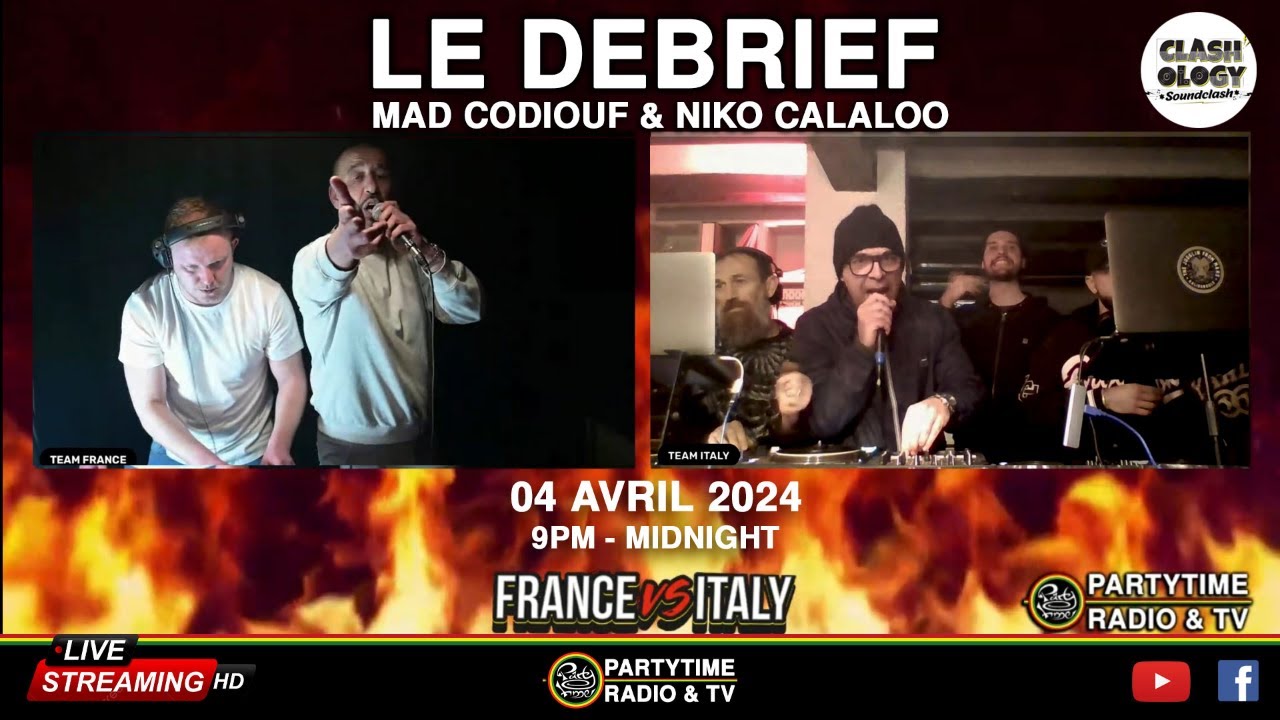 Debrief "Kill Dem all" tagTeam soundclash FRANCE VS ITALY