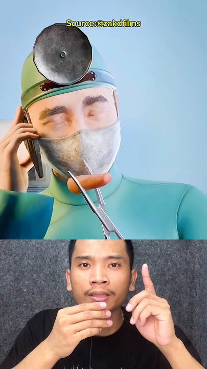 Dokter ini menemukan jari di tenggorokan😱😱#shortvideo #masukberanda
