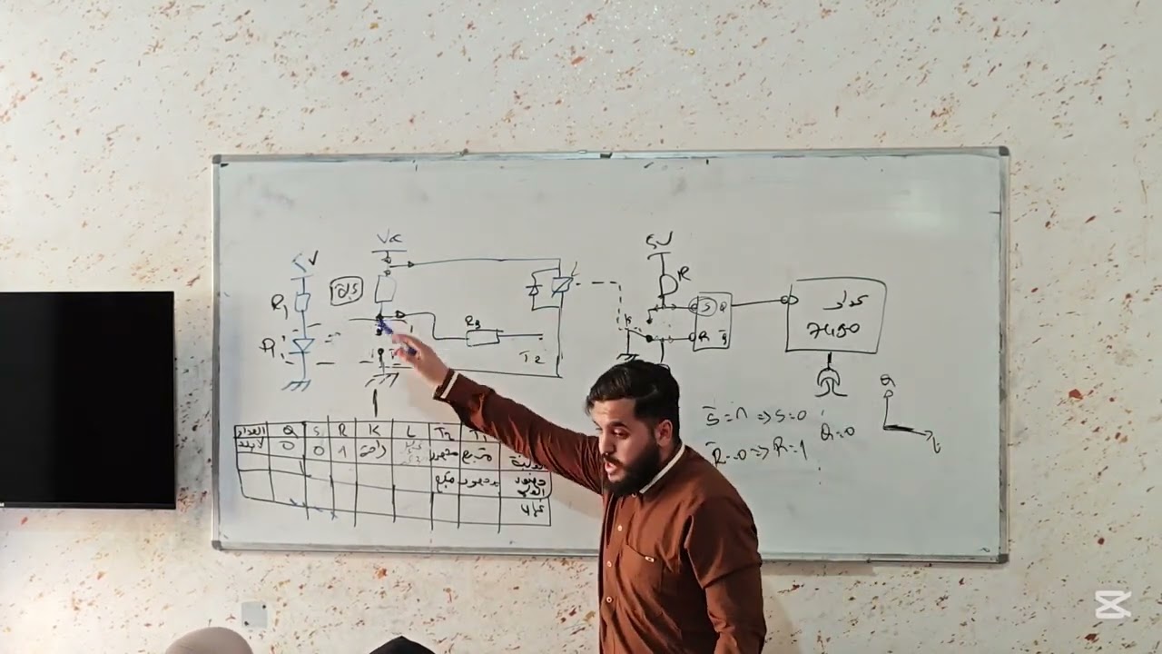 درس كيفية قراءة المخطط و ملئ جداول الكشف | الأستاذ جادل عبد المجيد دائما مبدع مع طلبة البكالوريا 🔥⚡