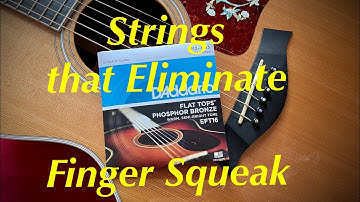 Strings that Eliminate Finger Squeak - D’Addario Flat Tops