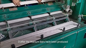 How to make titanium bars?--Forging process