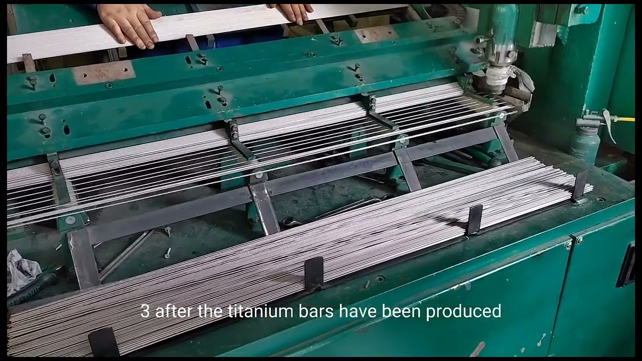How to make titanium bars?--Forging process