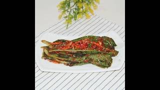 짭조름한 밑반찬요리 상추김치 만들기