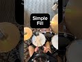 The World’s Most Common Fill with some beat variations #basicdrumlessons