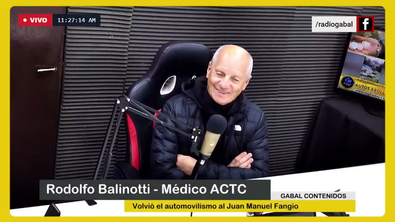 Entrevista: Rodolfo Balinotti - Médico ACTC Volvió el automovilismo al Juan Manuel Fangio