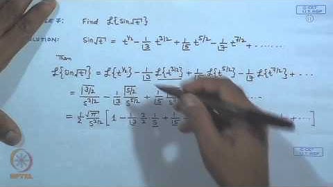 Mod-03 Lec-22 Laplace Transform and its Existence
