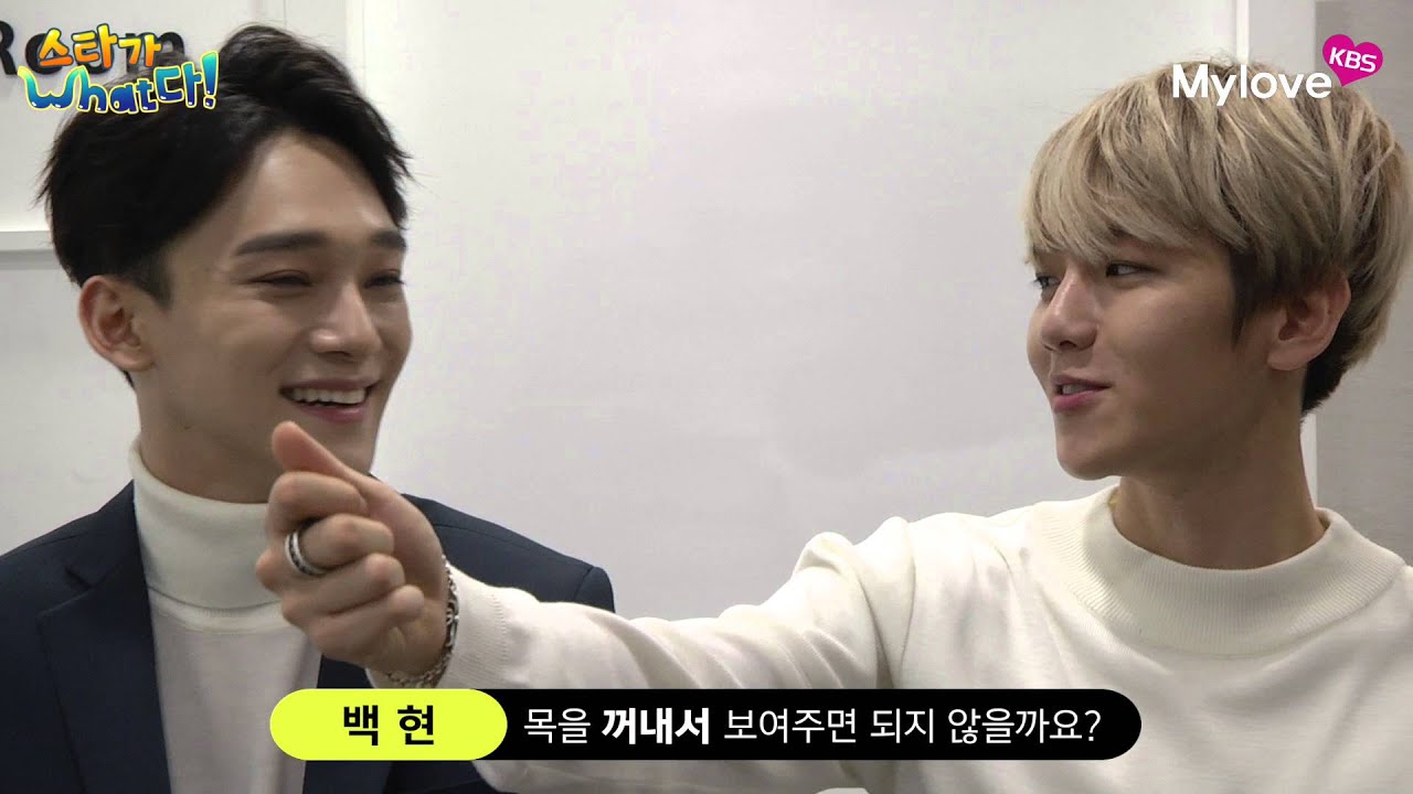 20151218 [스타가What다] EXO(첸, 백현, 찬열) 인터뷰 ㅣ KBS방송
