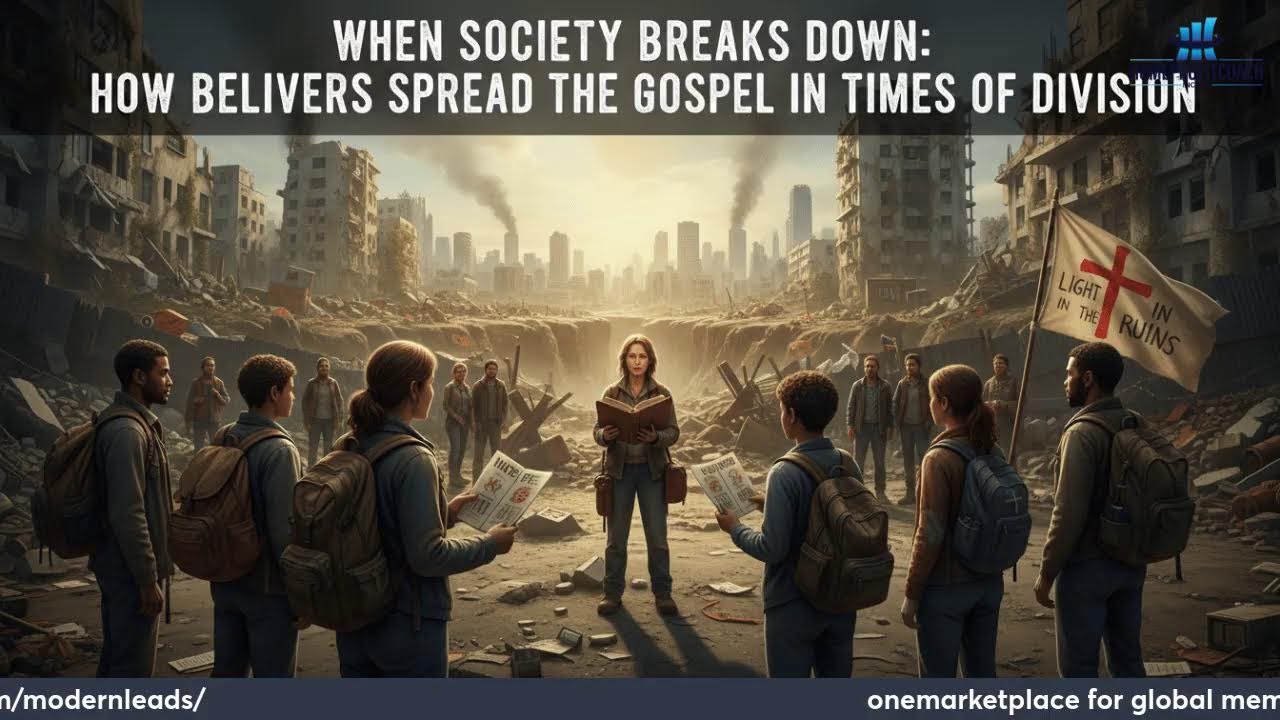 When Society Breaks Down: How Believers Spread the Gospel in Times of Division
