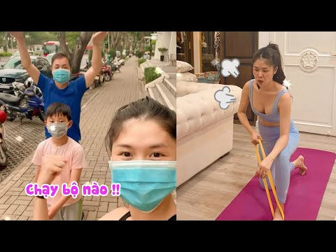 Gia Đình Tập Thể Dục Mùa Dịch Hài Hước | Tiktok Hài – Không Nhịn Được Cười #Shorts